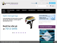 Tablet Screenshot of dansk-firmagaver.dk